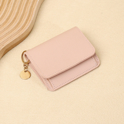 💖Hot 50% OFF💕RFID Short Wallets for Women –Fashionable Card Holder with Key Ring & Coin Purse