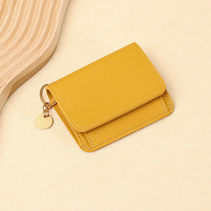 💖Hot 50% OFF💕RFID Short Wallets for Women –Fashionable Card Holder with Key Ring & Coin Purse