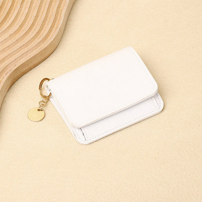 💖Hot 50% OFF💕RFID Short Wallets for Women –Fashionable Card Holder with Key Ring & Coin Purse