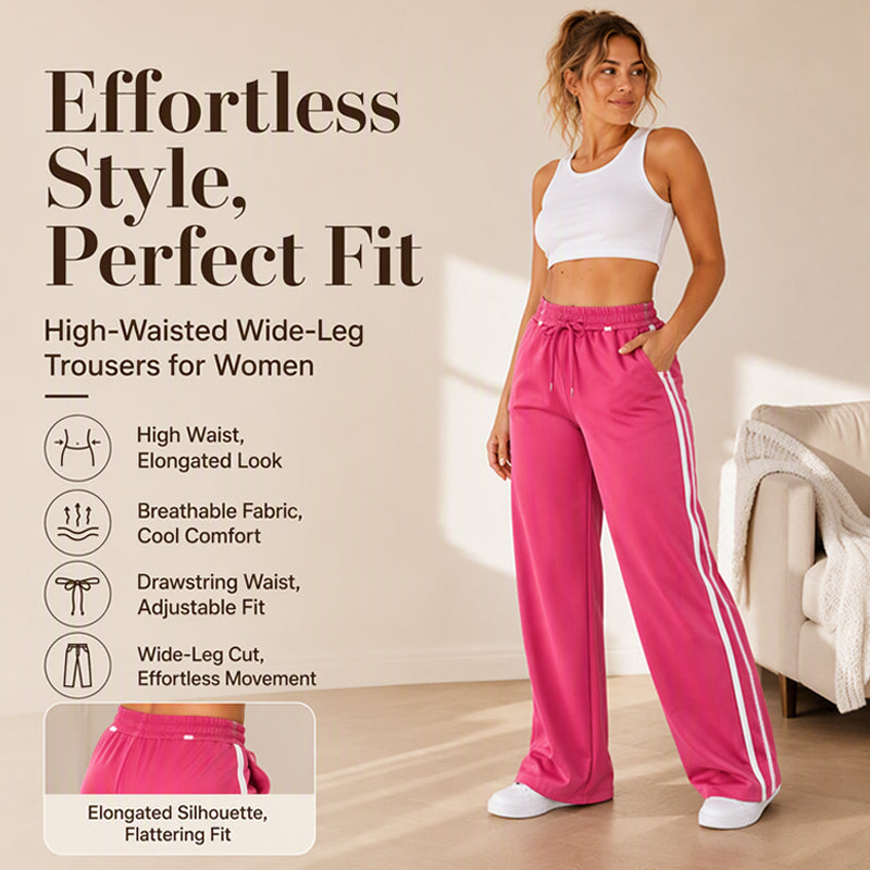 👖New Arrivals - Straight Leg Trousers with High Waist – Versatile Comfort & Clean Lines for Any Occasion
