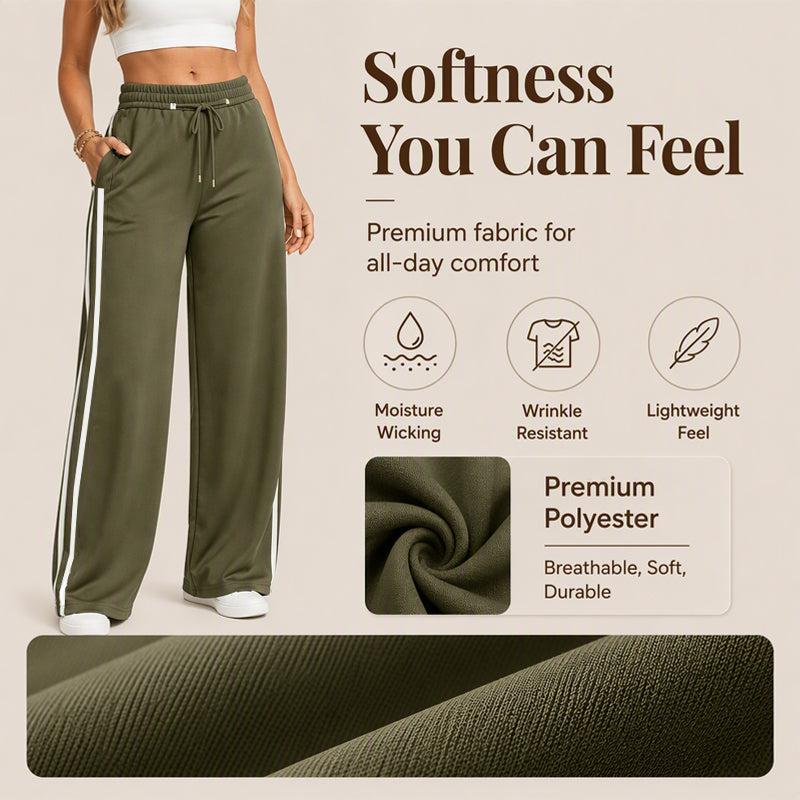 👖New Arrivals - Straight Leg Trousers with High Waist – Versatile Comfort & Clean Lines for Any Occasion