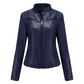 🍂 Women's Slim Fit Faxu Leather Jacket – Sleek Style & Effortless Autumn Edge
