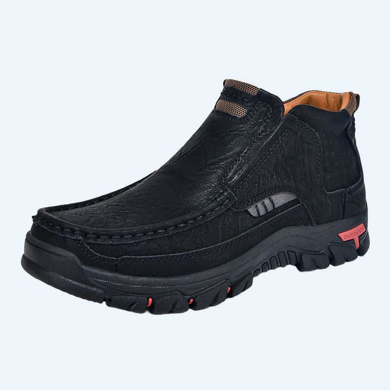👞 Step In & Go | Men's Comfortable Slip-On PU Leather Shoes⚡Free shipping