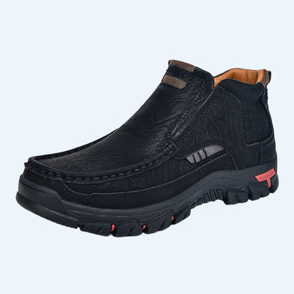 👞 Step In & Go | Men's Comfortable Slip-On PU Leather Shoes⚡Free shipping