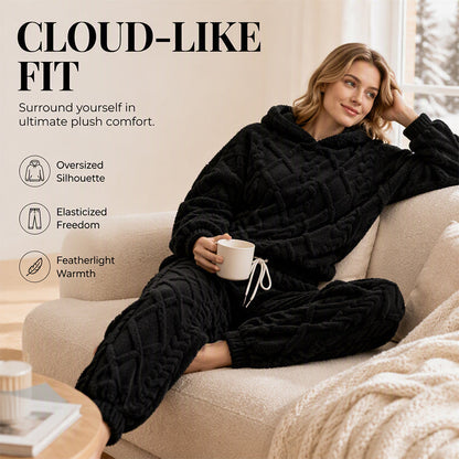 ⏳Autumn Hot Sale 59% OFF!!🔥🍂 Embossed Geometric Plush Set – Timeless Comfort & Effortless Style For Every Occasion
