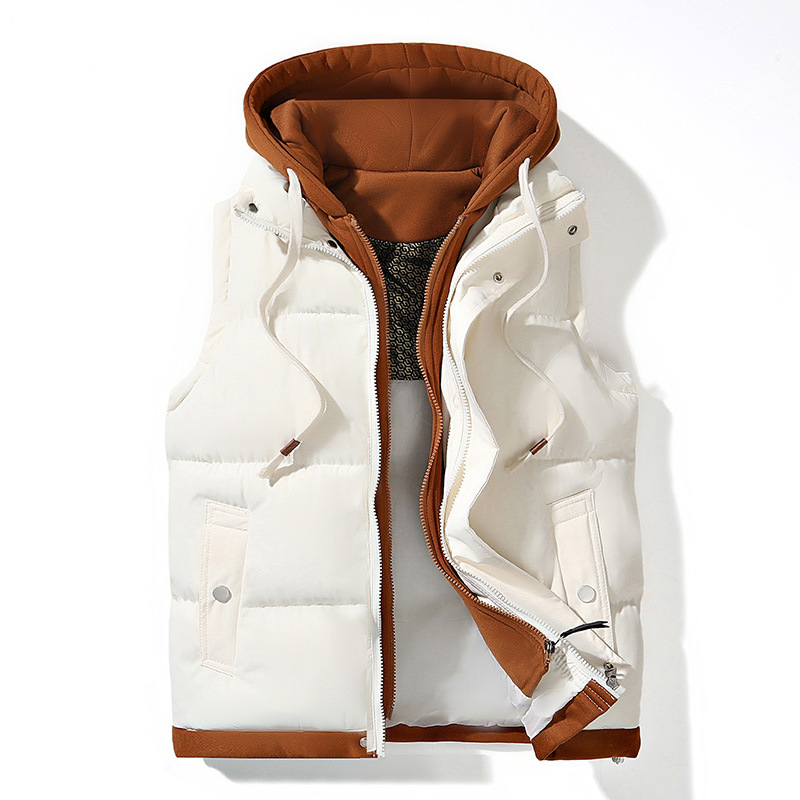 ❄️ Cold-Weather Comfort | Women's Warm Hooded Puffer Vest