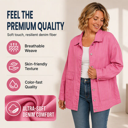 Women's Classic Oversized Denim Jacket
