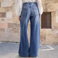 🔥🔥50% OFF!🎁👖Women's High-Waist Wide-Leg Pants – Retro Style, Comfortable Fit & Casual Look👖✨