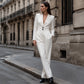 Women's Elegant Blazer Jumpsuit