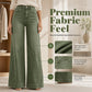 Leg-Lengthening Wide-Leg Jeans