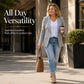 Women's Casual Lightweight Blazer Jacket