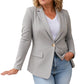 Women's Casual Lightweight Blazer Jacket