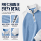 Men's Waffle Knit Quarter Zip T-Shirt