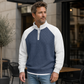 Men's Waffle Knit Quarter Zip T-Shirt