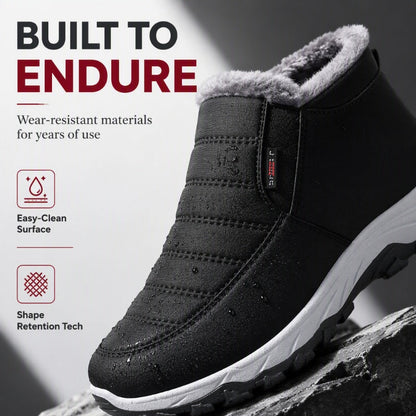 ❄️ Men’s Warm Slip-On Snow Boots – Cosy Comfort & Winter Protection
