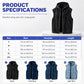Women's Casual Denim Hooded Vest Jacket