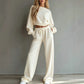 Women's Sweatshirt & Pants 2-Piece Set