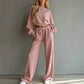 Women's Sweatshirt & Pants 2-Piece Set