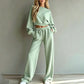 Women's Sweatshirt & Pants 2-Piece Set