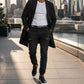 Men's Slim Fit Elastic Waist Denim Joggers
