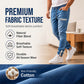 Men's Slim Fit Elastic Waist Denim Joggers