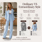 Women's Elegant Blazer Pants 2-Piece Set