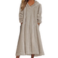 Women’s Casual Plush Hooded Lounge Dress