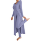 Women’s Casual Soft Ribbed Knit Two-Piece Set