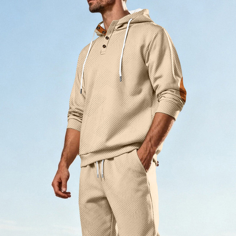Hot Sale 50% OFF💖Men's Casual Hooded Tracksuit Set
