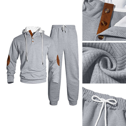 Hot Sale 50% OFF💖Men's Casual Hooded Tracksuit Set