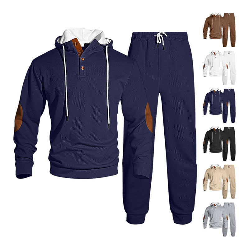 Hot Sale 50% OFF💖Men's Casual Hooded Tracksuit Set