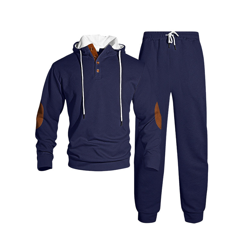 Hot Sale 50% OFF💖Men's Casual Hooded Tracksuit Set