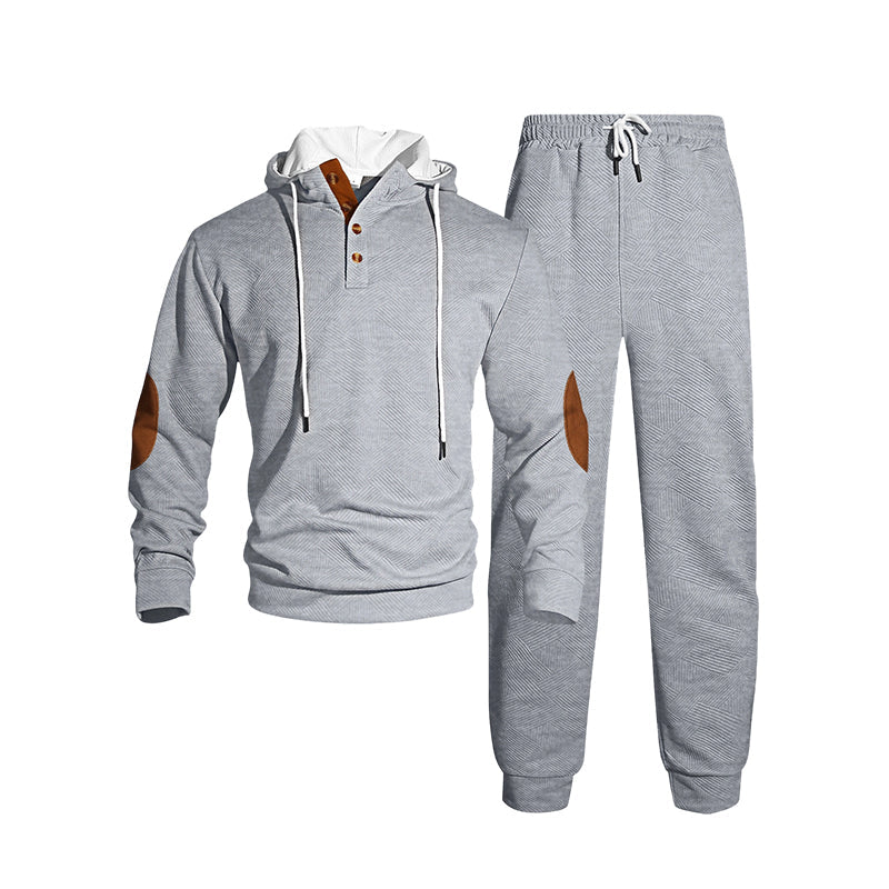 Hot Sale 50% OFF💖Men's Casual Hooded Tracksuit Set