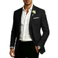 Men's Classic Slim Fit Two-Button Blazer