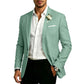 Men's Classic Slim Fit Two-Button Blazer