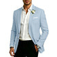 Men's Classic Slim Fit Two-Button Blazer