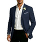 Men's Classic Slim Fit Two-Button Blazer