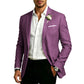 Men's Classic Slim Fit Two-Button Blazer