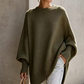 Women's Plus Size Crew Neck Pullover Sweater
