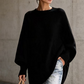 Women's Plus Size Crew Neck Pullover Sweater