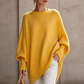 Women's Plus Size Crew Neck Pullover Sweater