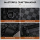 🖤 PU Leather Square Crossbody Bag for Men – Sleek Style & Everyday Convenience