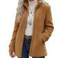 Women's Winter Full Zip Stand Collar Jacket