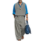 Men's Retro Loose Fit 2-Piece Set