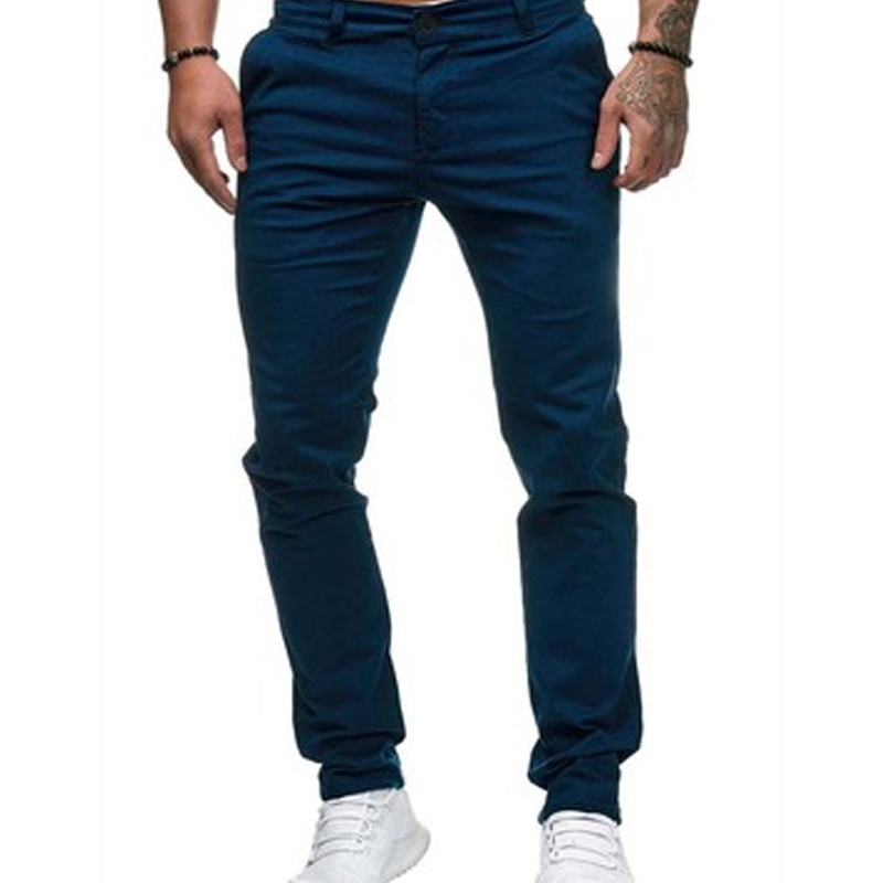 Modern slim-leg stretch pants