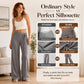 ⌛Limited-Time Offer-Women's Casual Striped Wide-Leg Pants