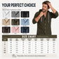 Men's Striped Long Sleeve Hooded Shirt