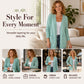 Women's Casual Open Front Knit Cardigan