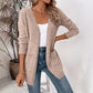 Women's Casual Open Front Knit Cardigan