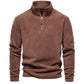 Stylish Half-Zip Long Sleeve Tops for Men